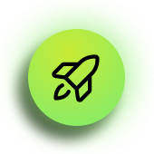 Rocket launch icon